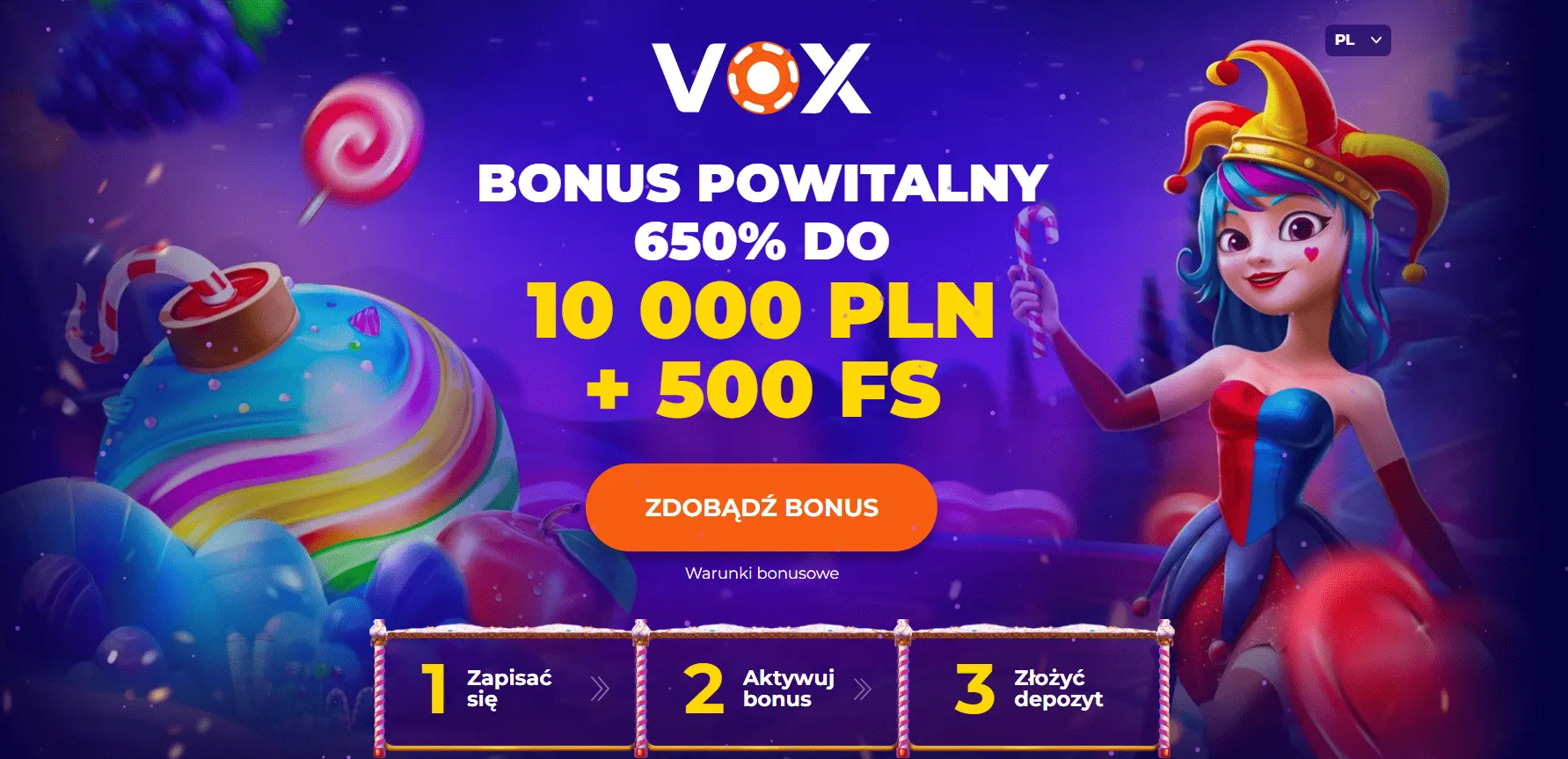 Vox Casino Bonus