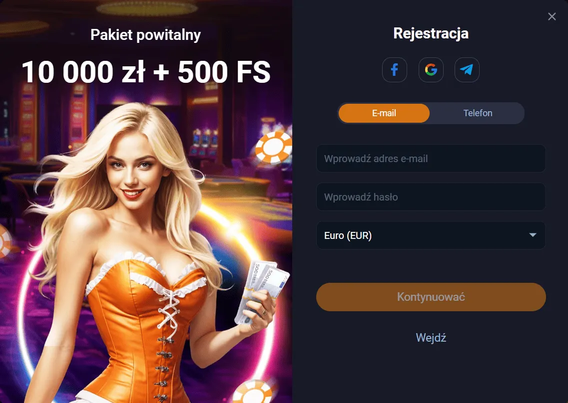Vox Casino Rejestracja